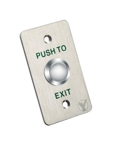 Comprar YLI PBK-810B Pulsador de liberación de puerta - Uso profesional - Testado 500.000 usos - NO/NC/COM | Empotrado o superfi