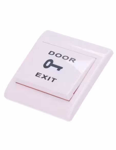 Comprar OEM PBK-812D Pulsador de liberación de puerta - Uso profesional - Testado 500.000 usos - NO/NC/COM | Empotrado - Medidas
