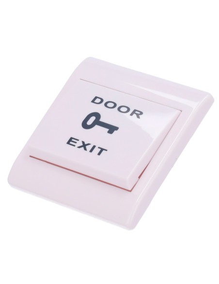 Comprar YLI PBK-812D Pulsador de liberación de puerta - Uso profesional - Testado 500.000 usos - NO/NC/COM | Empotrado - Medidas