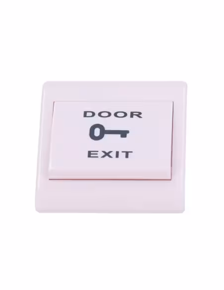 Comprar OEM PBK-812D Pulsador de liberación de puerta - Uso profesional - Testado 500.000 usos - NO/NC/COM | Empotrado - Medidas