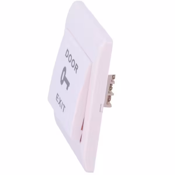 Comprar OEM PBK-812D Pulsador de liberación de puerta - Uso profesional - Testado 500.000 usos - NO/NC/COM | Empotrado - Medidas