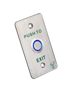 Comprar YLI PBK-814B-LED Pulsador de liberación de puerta con LED - Uso profesional - Testado 100.000 usos - NO/NC/COM | Empotra