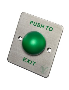 Acheter YLI PBK-818B Bouton-poussoir de déverrouillage de porte - Type demi-sphère - Testé 500 000 utilisations - NO/NC/COM | En