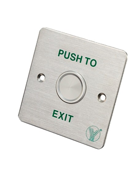YLI PBS-820C Botão de saída - tipo piezoelétrico - ip68 adequado ao ar livre - Não / Com | Incorporado ou superficie - medidas 8