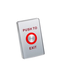 YLI PBS-821A-LED Botão de saída - tipo piezoelétrico com LED - ip65 adequado ao ar livre - No / COM | Superfície - medidas 114 (