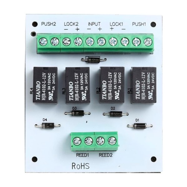 Comprar YLI PCB-501 Módulo de relé - Creación de esclusas de dos puertas - Doble salida - Pequeño tamaño - Apto para todo tipo d