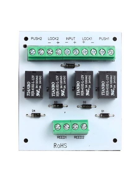 Comprar YLI PCB-501 Módulo de relé - Creación de esclusas de dos puertas - Doble salida - Pequeño tamaño - Apto para todo tipo d