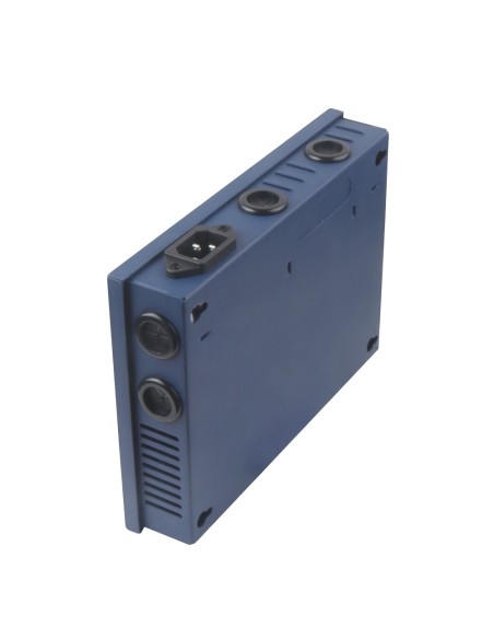 OEM PD-120-9-Slim Slim Power Distribution Box - 1 AC 220 V 5OHZ Entrada - 9 Saídas de Torque de Cobre - Proteção 