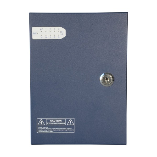 OEM PD-120-9-Slim Slim Power Distribution Box - 1 AC 220 V 5OHZ Entrada - 9 Saídas de Torque de Cobre - Proteção 