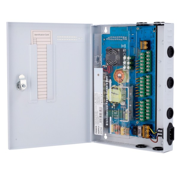 Acheter OEM PD-250-18-FUSE Boîtier de distribution d’alimentation - Entrée CA 180 V~246 V - 18 sorties à fusible - Protection pa