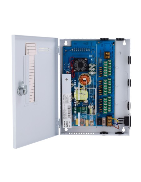 Kaufen OEM PD-250-18-FUSE Stromverteilungsbox – AC-Eingang 180 V~246 V – 18 abgesicherte Ausgänge – Schutz durch Sicherung