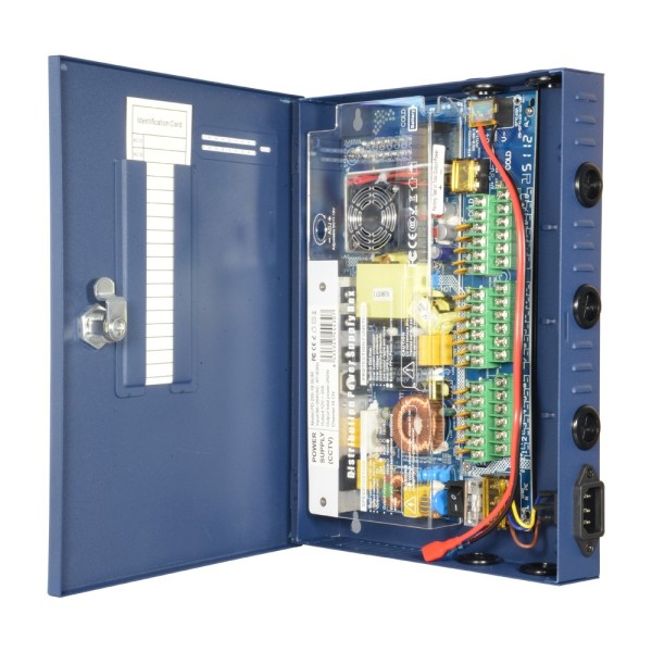 Acheter OEM PD-250-18-SLIM Boîtier de distribution d’alimentation Slim - 1 entrée AC 220 V 50 Hz - 18 sorties par paire de cuivr