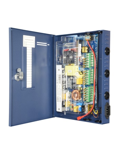 Acheter OEM PD-250-18-SLIM Boîtier de distribution d’alimentation Slim - 1 entrée AC 220 V 50 Hz - 18 sorties par paire de cuivr