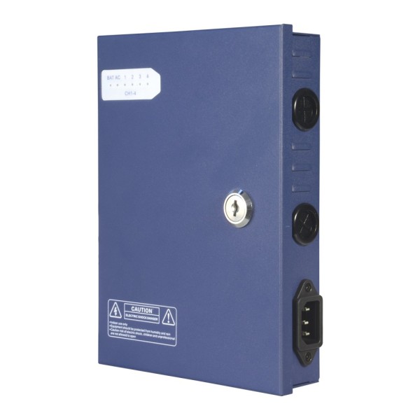 Acheter OEM PD-60-4-SLIM Boîtier de distribution d’alimentation Slim - 1 entrée AC 220 V 50 Hz - 4 sorties par paire de cuivre -