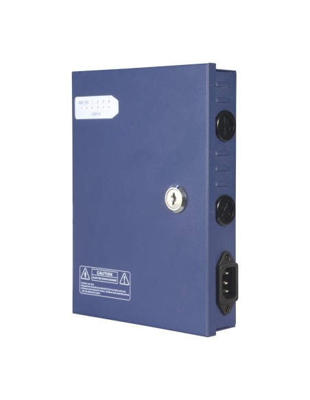 OEM PD-60-4-Slim Slim Power Distribution Box - 1 AC 220 V 5OHZ Entrada - 4 Saídas de Pares de Cobre - Proteção P