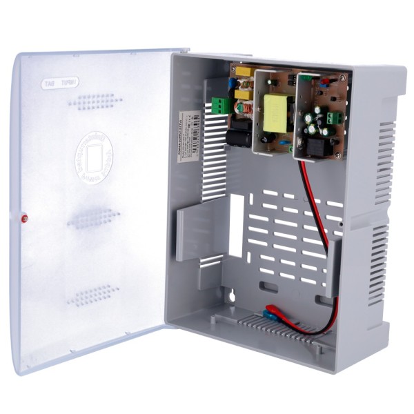 Kaufen OEM PD-60-UPS-P Stromverteilungsbox – AC-Eingang 100–240 V 50/60 Hz – DC-Ausgang 12 V / 5 A – Gehäuse aus Pl…