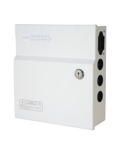 Acheter OEM PD250W-18-12V-UPS Boîtier de distribution d’alimentation - 1 entrée CA 110 V ~ 220 V - 18 sorties par paire de cuivr