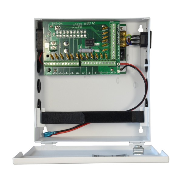 Acheter OEM PD250W-18-12V-UPS Boîtier de distribution d’alimentation - 1 entrée CA 110 V ~ 220 V - 18 sorties par paire de cuivr