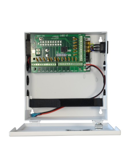Acheter OEM PD250W-18-12V-UPS Boîtier de distribution d’alimentation - 1 entrée CA 110 V ~ 220 V - 18 sorties par paire de cuivr