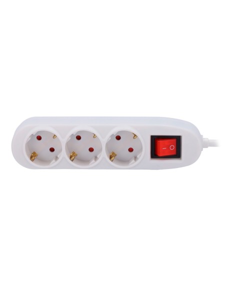 Acheter OEM PDU-3P-SWITCH Multiprise - 3 sorties jusqu’à 250 VAC / 16 A max. - Interrupteur marche/arrêt - Longueur du câble 1