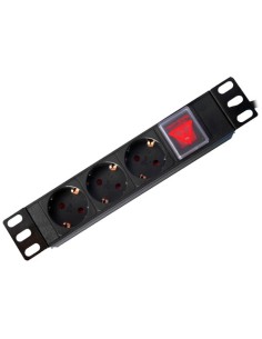 OEM PDU-3P1U-SW-10INFIN Strinblble - Projetado para prateleiras padronizadas de 10 & quot - 1 - 3 saídas até 250VAC  2