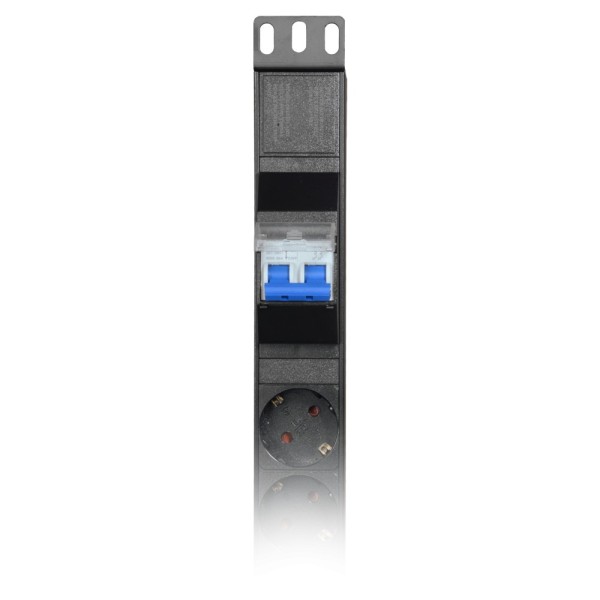 OEM PDU-6PN Sleep - Projetado para prateleiras padronizadas de 19 & 6 saídas de até 250VAC / 16 a max. - 1U tamanho para fácil
