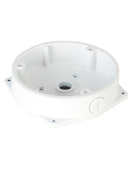 Acheter DAHUA PFA132-E Boîte de jonction - Pour caméra fisheye - Fabriqué en aluminium - Passe-câbles - Couleur blanche - 39,