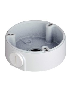 Comprar DAHUA PFA135 Caja de conexiones - Apto para uso exterior - Instalación en techo o pared - Pasador de cables - Color blan
