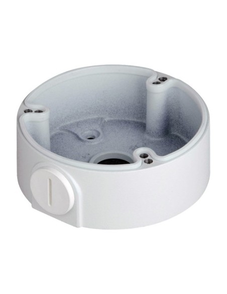 Comprar DAHUA PFA135 Caja de conexiones - Apto para uso exterior - Instalación en techo o pared - Pasador de cables - Color blan