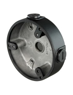 Comprar DAHUA PFA137-B Caja de conexiones - Para cámaras domo - Apto para uso exterior - Instalación en techo o pared - Pasador 