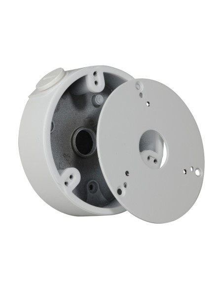 Comprar DAHUA PFA13G Caja de conexiones - Para cámaras domos - Instalación en techo o pared - Pasador de cables - Color blanco -