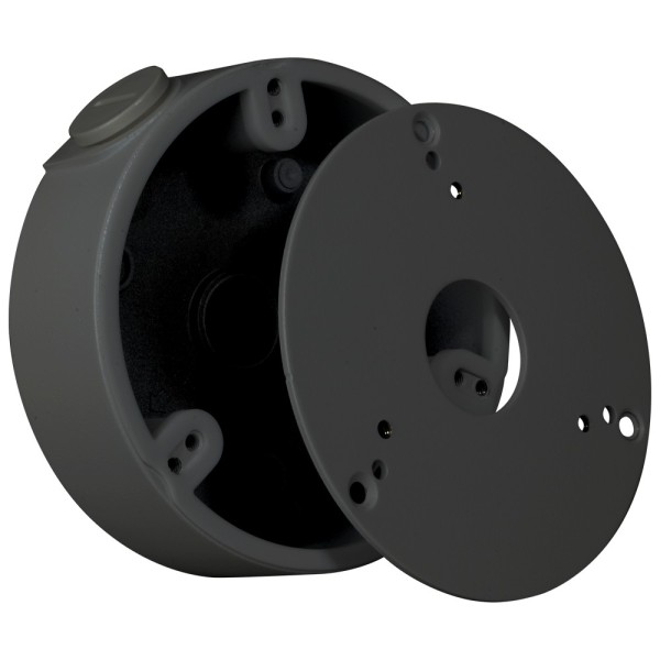 Comprar OEM PFA13G-B Caja de conexiones - Para cámaras domos - Instalación en techo o pared - Pasador de cables - Color negro - 