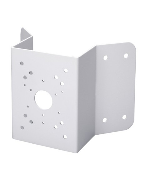 Dahua PFA151 Suporte de canto - ângulo de abertura 90º - Adequado para uso externo - aço eletrogalvanizado - cor branca