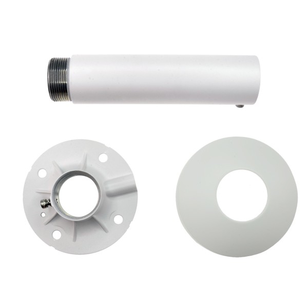 Acheter DAHUA PFB300C Support de plafond - Hauteur 240 mm x 120 (Ø) mm - Adapté à une utilisation en extérieur - Couleur blanche
