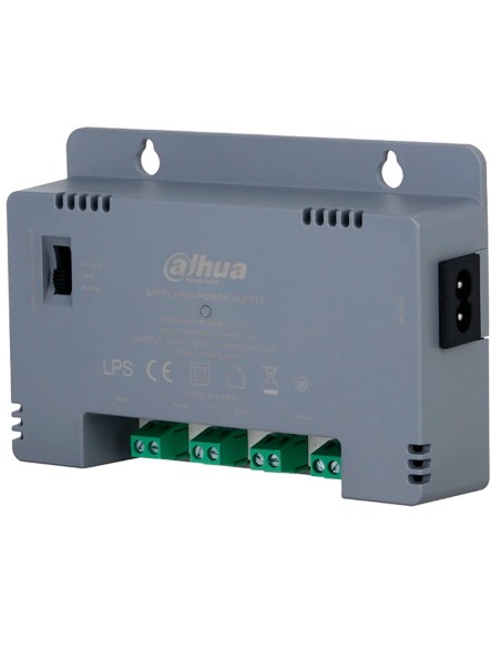 Comprar DAHUA PFM344D-4CH Fuente de alimentación conmutada - Entrada AC 185-240V - 50/60Hz 1.5A - Potencia total 30W - 4 salidas
