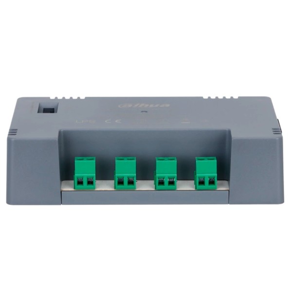 Dahua PFM344D-4CH Fonte de alimentação comutada - entrada AC 185-240V - 50 / 60Hz 1.5A - Potência total 30W - 4 Saídas - Volta