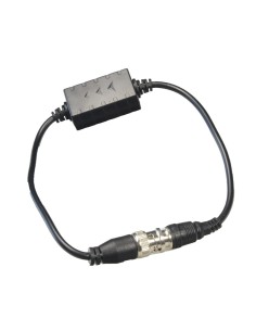 Dahua PFM791 Insulador de fonte de alimentação - otimizado para vídeo HDCVI - instalação de cabo coaxial - 400 mm L cabo