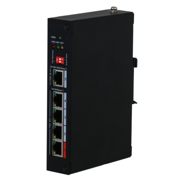 Comprar DAHUA PFT1500 Dahua - Extensor PoE  - Permite ampliar el alcance de la alimentación POE - Velocidad 4x 10/100Mbps + 1x 1