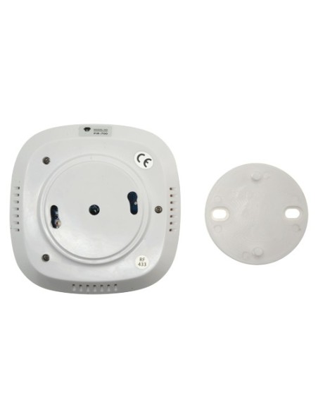 Chuango Pir-700 Pir detector para teto - antena interna - antena interna - indicador de LED de baixa bateria - detecção de 360º,
