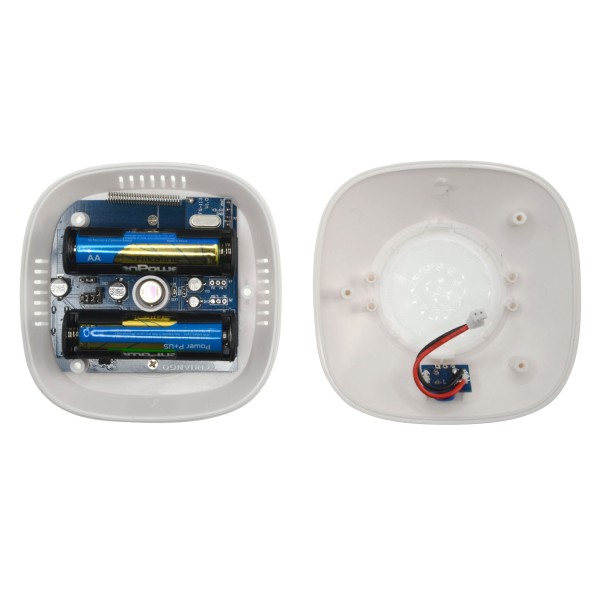 Chuango Pir-700 Pir detector para teto - antena interna - antena interna - indicador de LED de baixa bateria - detecção de 360º,