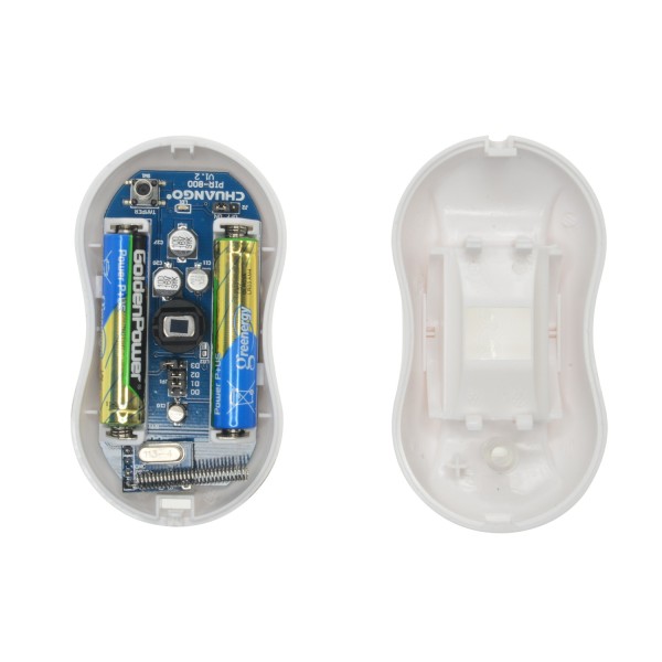 Kaufen CHUANGO PIR-800 PIR-Detektor vom Vorhangtyp – kabellos – interne Antenne – LED-Anzeige für niedrigen Batteriestand – Typi