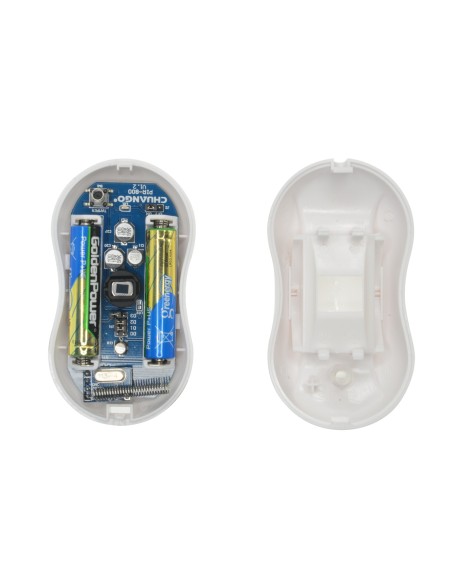 Kaufen CHUANGO PIR-800 PIR-Detektor vom Vorhangtyp – kabellos – interne Antenne – LED-Anzeige für niedrigen Batteriestand – Typi