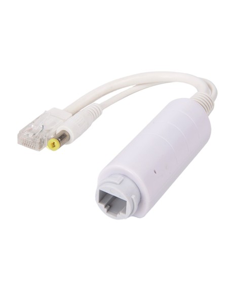 Comprar OEM POE-SPLIT-15W-OUT PoE Splitter - Para cámaras IP no PoE - Entrada RJ45 (PoE) / Salida RJ45 y jack  - Velocidad 10/