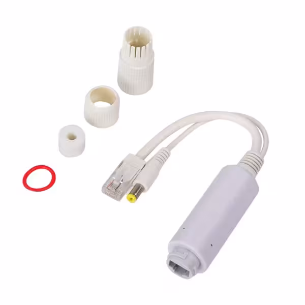 Comprar OEM POE-SPLIT-15W-OUT Splitter PoE. - Soporta estándares modernos IEEE 802.3af/at. - Entrada RJ45 PoE y salida RJ45 con 
