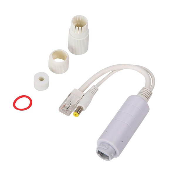 Kaufen OEM POE-SPLIT-15W-OUT PoE-Splitter  
- Für IP-Kameras ohne PoE  
- RJ45-Eingang (PoE) / RJ45-Ausgang und Hohlstecker – Ge