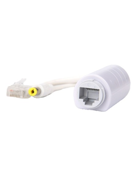 Comprar OEM POE-SPLIT-15W-OUT PoE Splitter - Para cámaras IP no PoE - Entrada RJ45 (PoE) / Salida RJ45 y jack  - Velocidad 10/