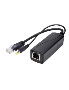 OEM Poe-Split-30W Poe Splitter - Para câmeras IP No PoE - RJ45 (PoE) / saída RJ45 e Jack - Velocidade 10 / 100Mbps - Potência