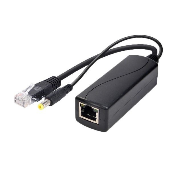 Comprar OEM POE-SPLIT-30W PoE Splitter - Para cámaras IP no PoE - Entrada RJ45 (PoE) / Salida RJ45 y jack  - Velocidad 10/100M