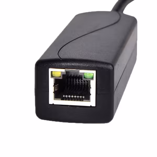 Comprar OEM POE-SPLIT-30W Splitter PoE. - Soporta estándares modernos IEEE 802.3af/at. - Entrada RJ45 PoE y salida RJ45 con jack