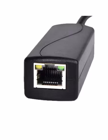 Comprar OEM POE-SPLIT-30W Splitter PoE. - Soporta estándares modernos IEEE 802.3af/at. - Entrada RJ45 PoE y salida RJ45 con jack